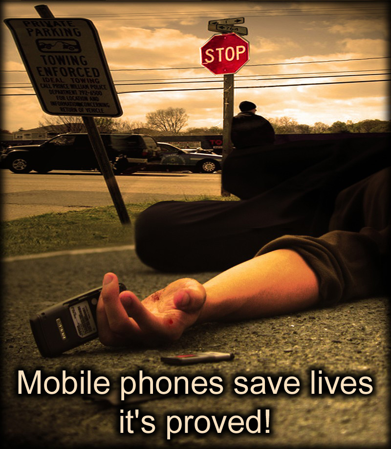 Poster_Mobile_phones_save lives_it_s_proved